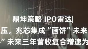 鼎坤策略 IPO雷达| 毛利率持续承压，兆芯集成“画饼”未来三年营收复合增速为65%？