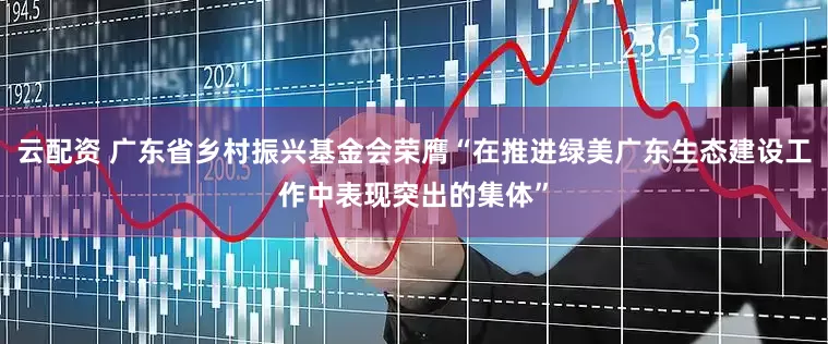 云配资 广东省乡村振兴基金会荣膺“在推进绿美广东生态建设工作中表现突出的集体”
