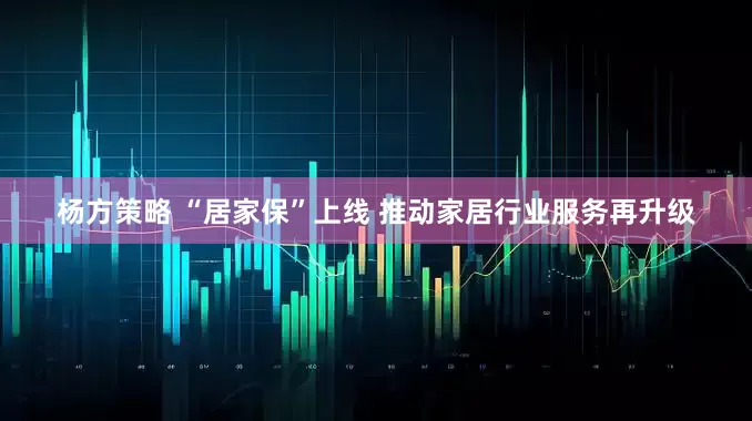 杨方策略 “居家保”上线 推动家居行业服务再升级