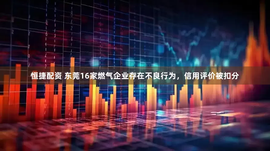 恒捷配资 东莞16家燃气企业存在不良行为，信用评价被扣分