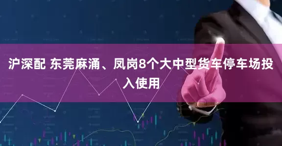 沪深配 东莞麻涌、凤岗8个大中型货车停车场投入使用